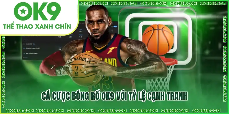 Cá cược bóng rổ OK9 với tỷ lệ cạnh tranh