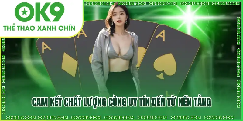 Cam kết chất lượng cùng uy tín đến từ nền tảng