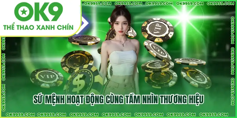 Sứ mệnh hoạt động cùng tầm nhìn thương hiệu