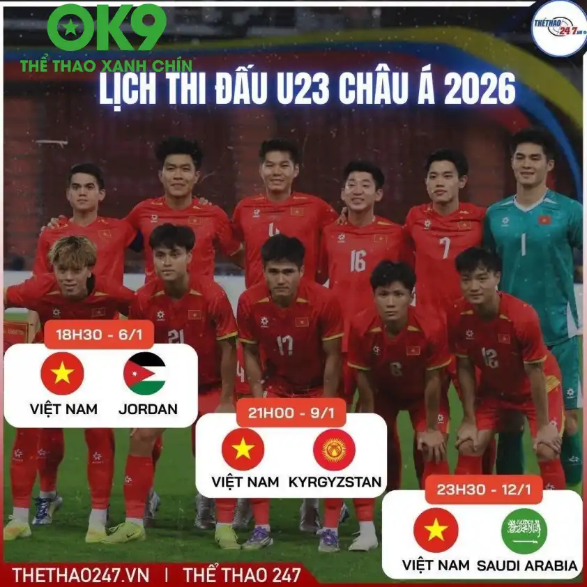 Lịch thi đấu của U23 Việt Nam. Lịch thi đấu của U23 Việt Nam.